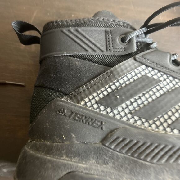 Adidas Terrex AX4 mid gore-tex hiking shoes Men 8.5 Black - Picture 9 of 16